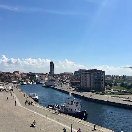 Historischer Ohlerich Speicher 18 Mit Hafenblick- 2 Baeder - Unesco Weltkulturerbe Lejlighed *